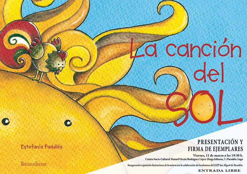 Presentacin do libro de Fani Padulls, LA CANCIN DEL SOL